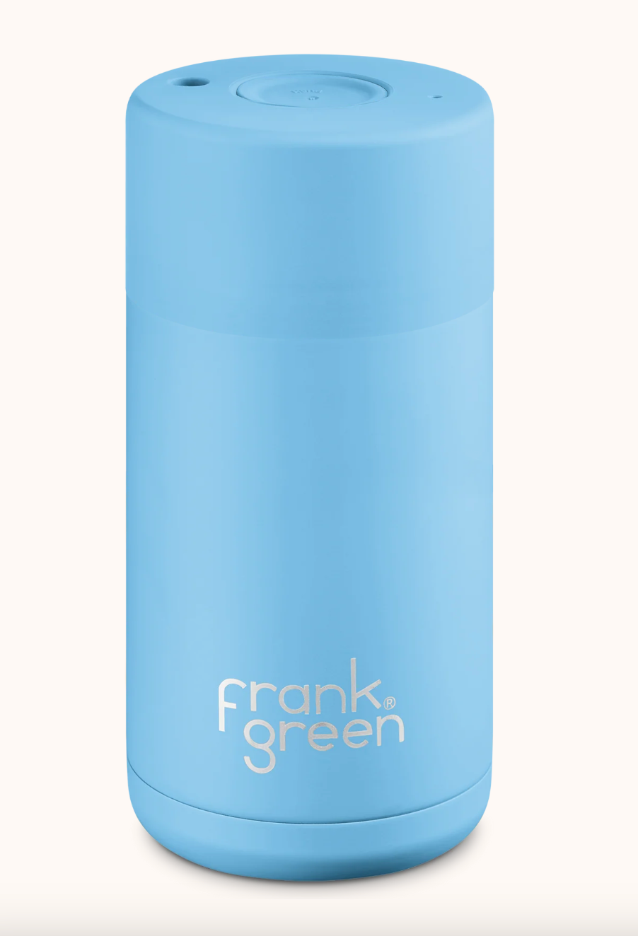 Frank Green 355ml/12oz Ceramic Reusable Cup Sky Blue