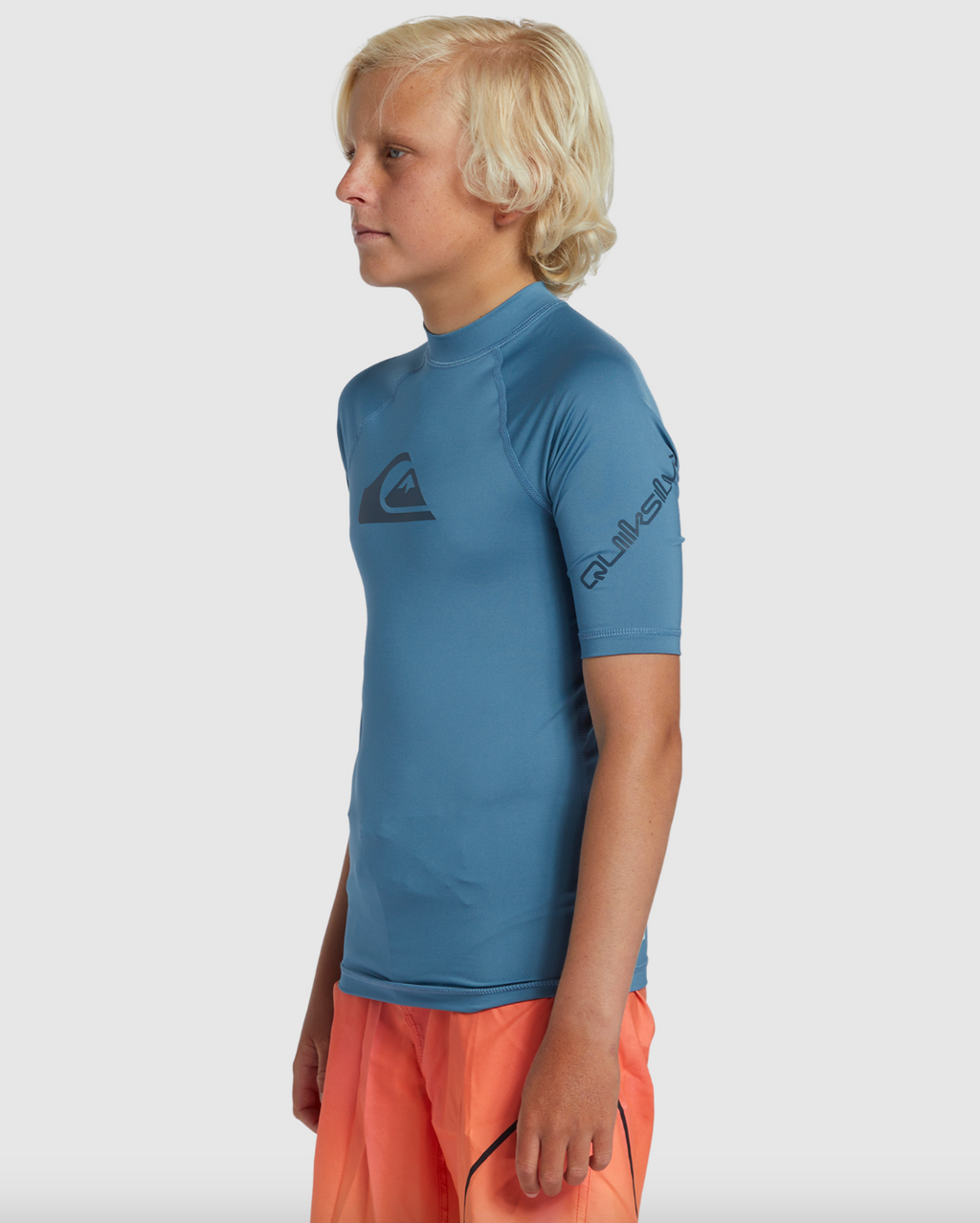 Quiksilver Heats Omni Short Sleeve Rashie Boys 2-7
