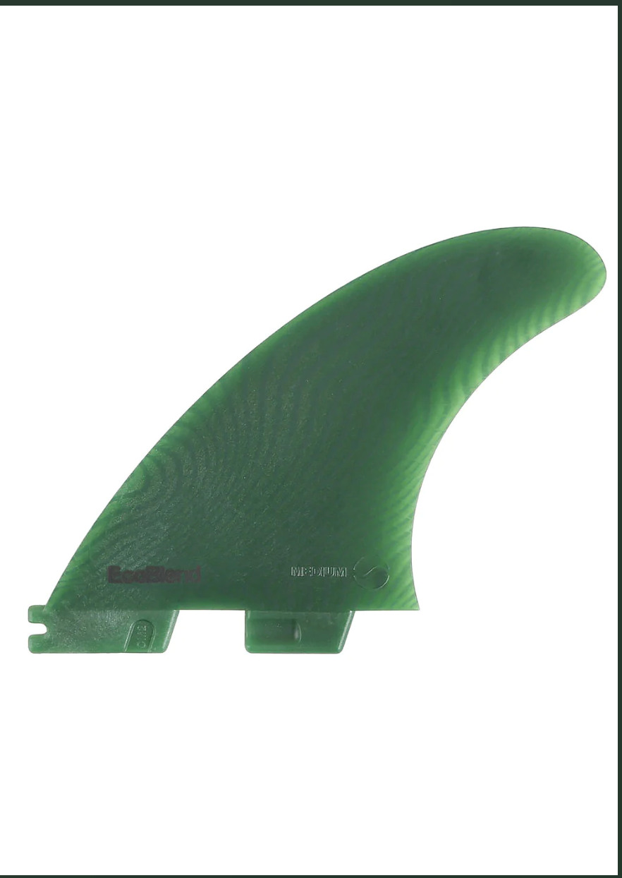 FCS II Carver Neo Glass Eucalyptus Quad Rear Retail Fins
