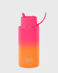 1L Ceramic Reusable Bottle - Summer Sunset