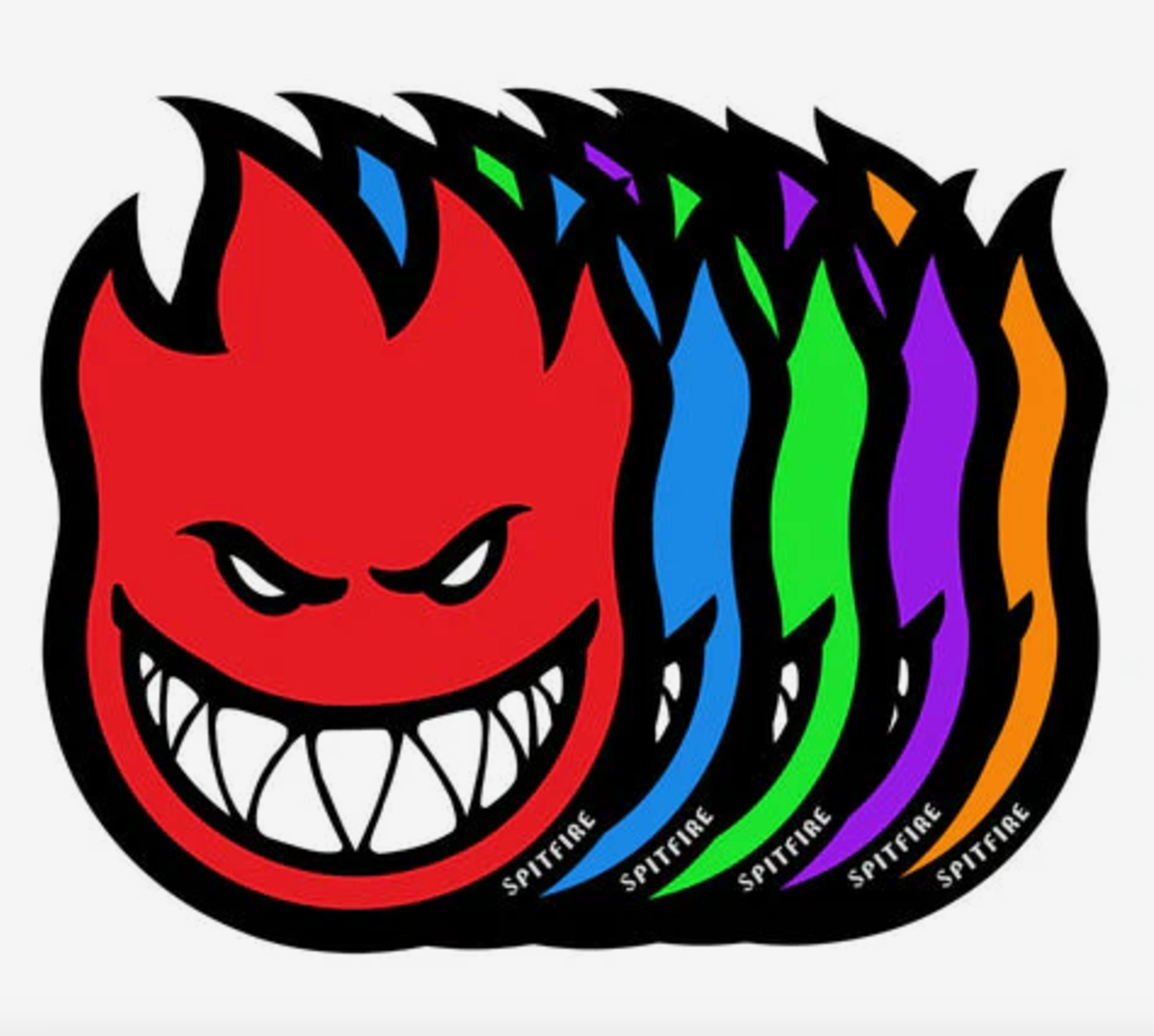 Spitfire Stickers Fireball Medium