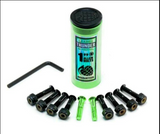 Independent Thunder 1” Allen Skateboard Hardware Black/Green