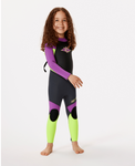 Rip Curl Groms Omega 3/2 Back Zip Fullsuit Wetsuit