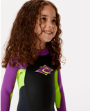 Rip Curl Groms Omega 3/2 Back Zip Fullsuit Wetsuit