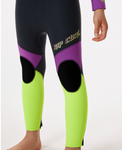 Rip Curl Groms Omega 3/2 Back Zip Fullsuit Wetsuit