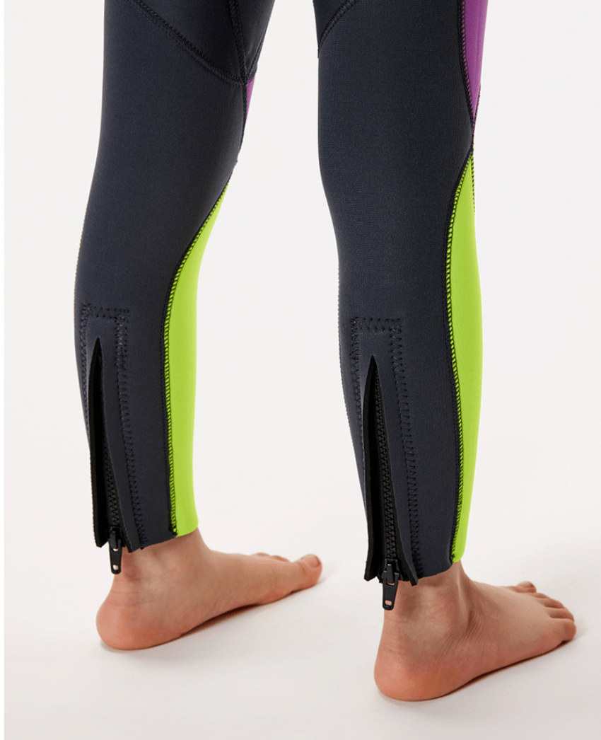 Rip Curl Groms Omega 3/2 Back Zip Fullsuit Wetsuit