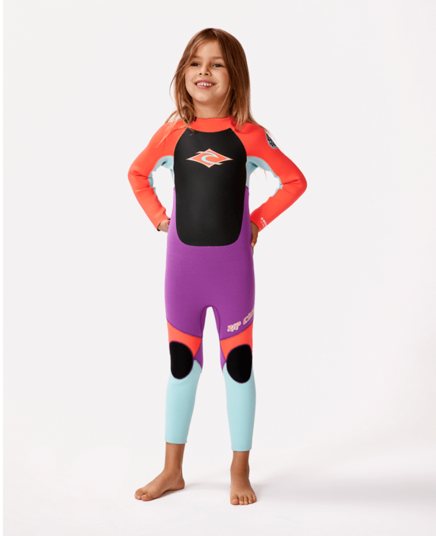 Rip Curl Groms Omega 3/2 Back Zip Fullsuit Wetsuit