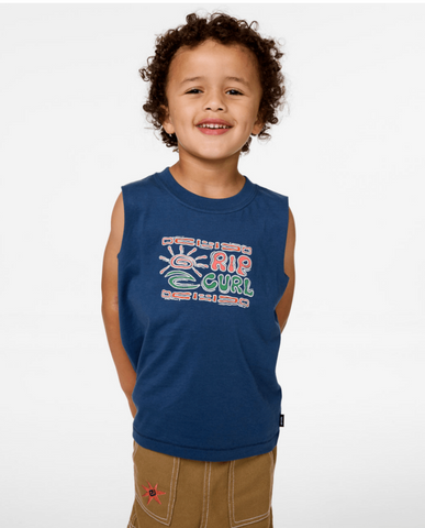 Rip Curl Cosmic Surfing Muscle Boys 1-7