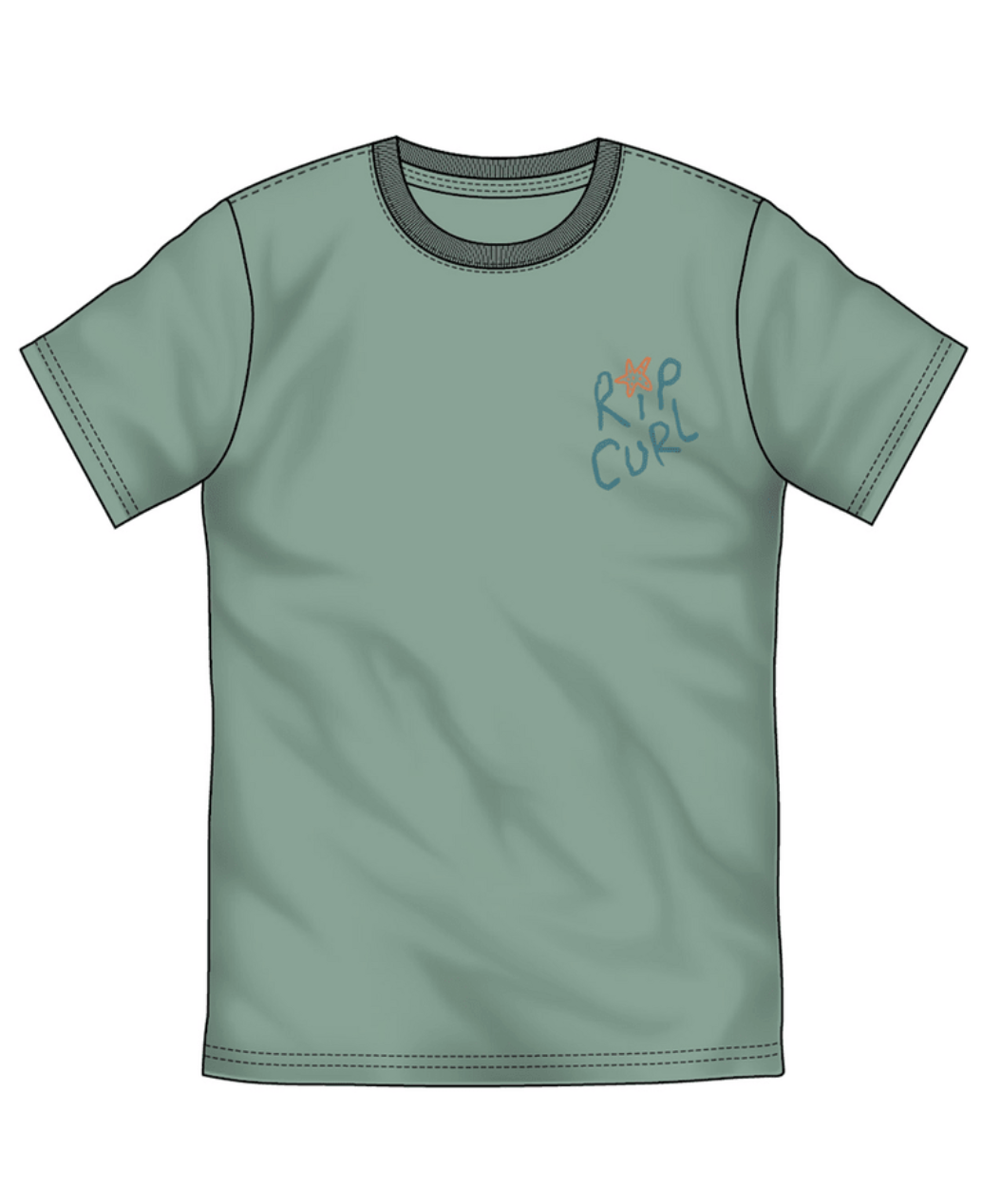 Rip Curl Ocean Party Art Tee - Kids