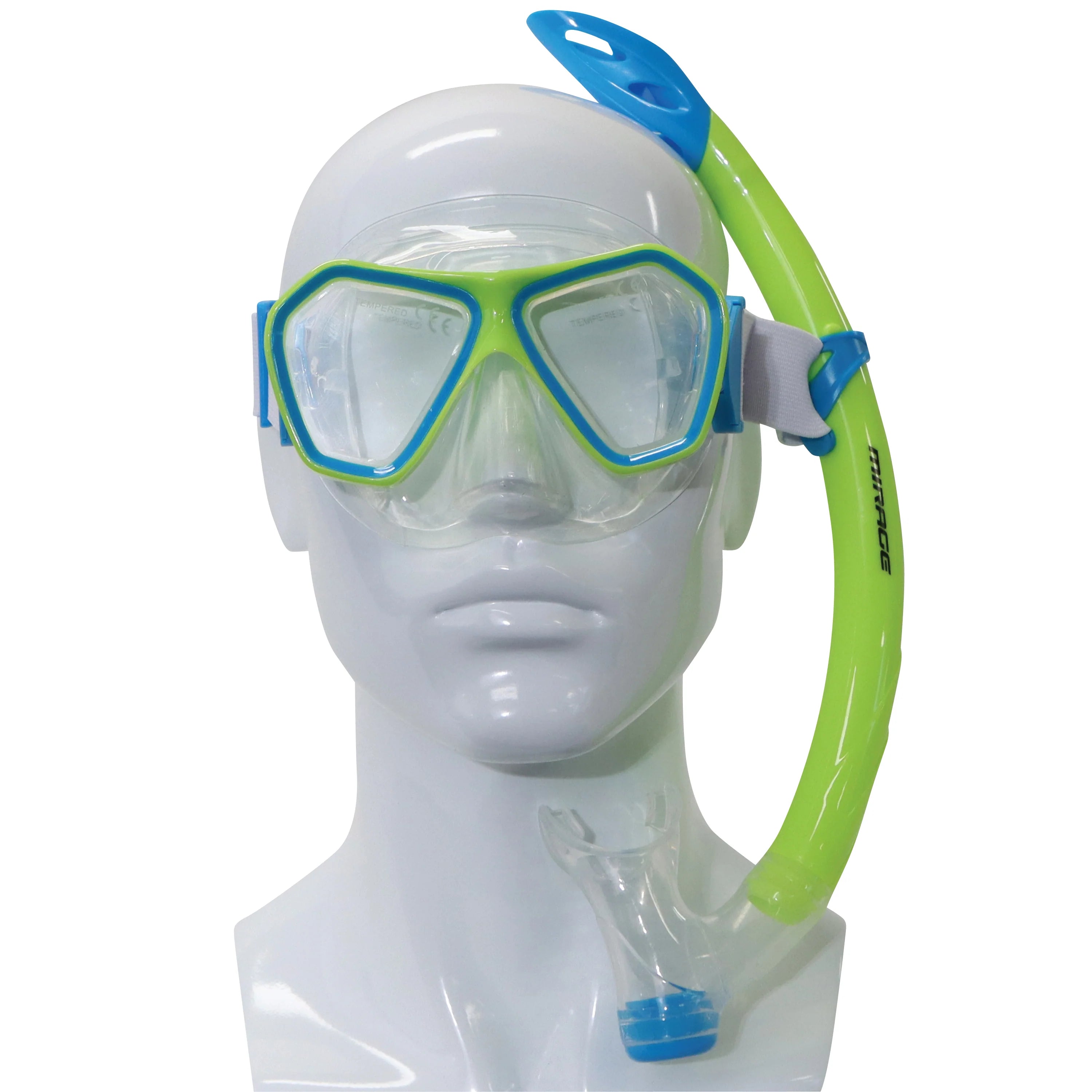 Mirage Splash Silicone Mask and Snorkel Set Junior