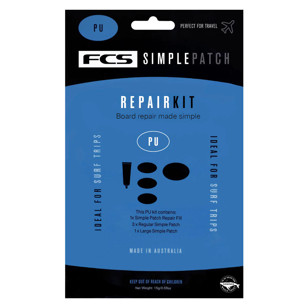FCS Simple Patch Repair Kit PU