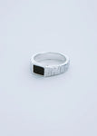 Square Onyx Signet Ring