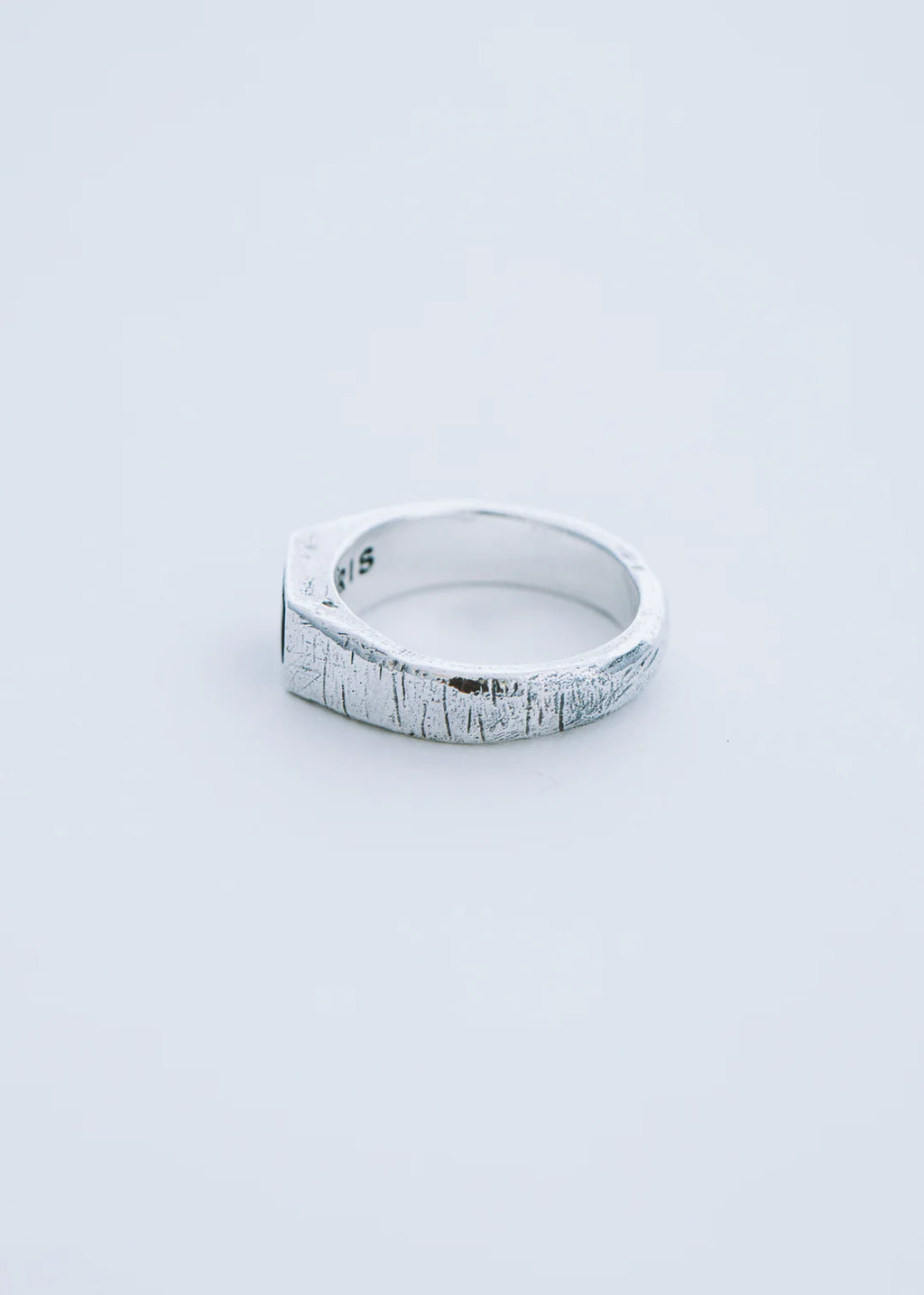 Amaris Square Onyx Signet Ring