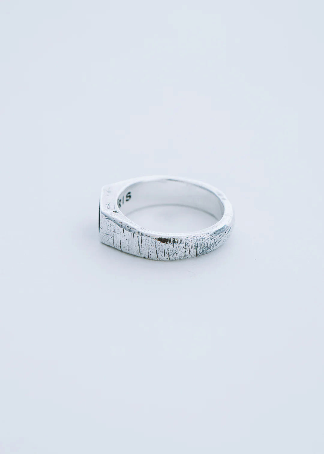 Amaris Square Onyx Signet Ring