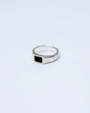 Square Onyx Signet Ring