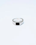 Square Onyx Signet Ring