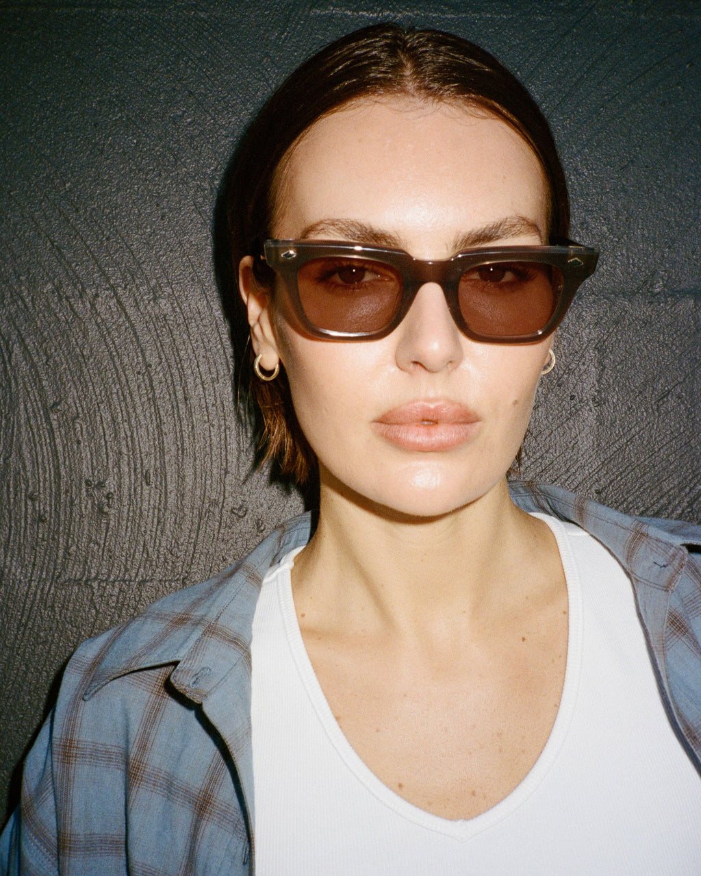 Epokhe Eyewear Stereo X Eithan Osborne Iced Grey Polished/Grey