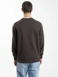 Linked Oversize Raglan Crew Chocolate Plum