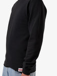 Thrills Adapted Waffle Long Sleeve Faded Black
