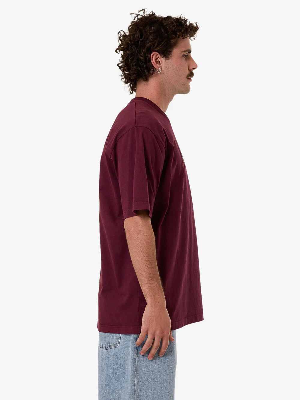 Thrills Behind It All Oversized Fit Tee Wine Tasting