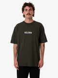 Thrills Solace Of Nature Oversize Fit Tee Oil Green