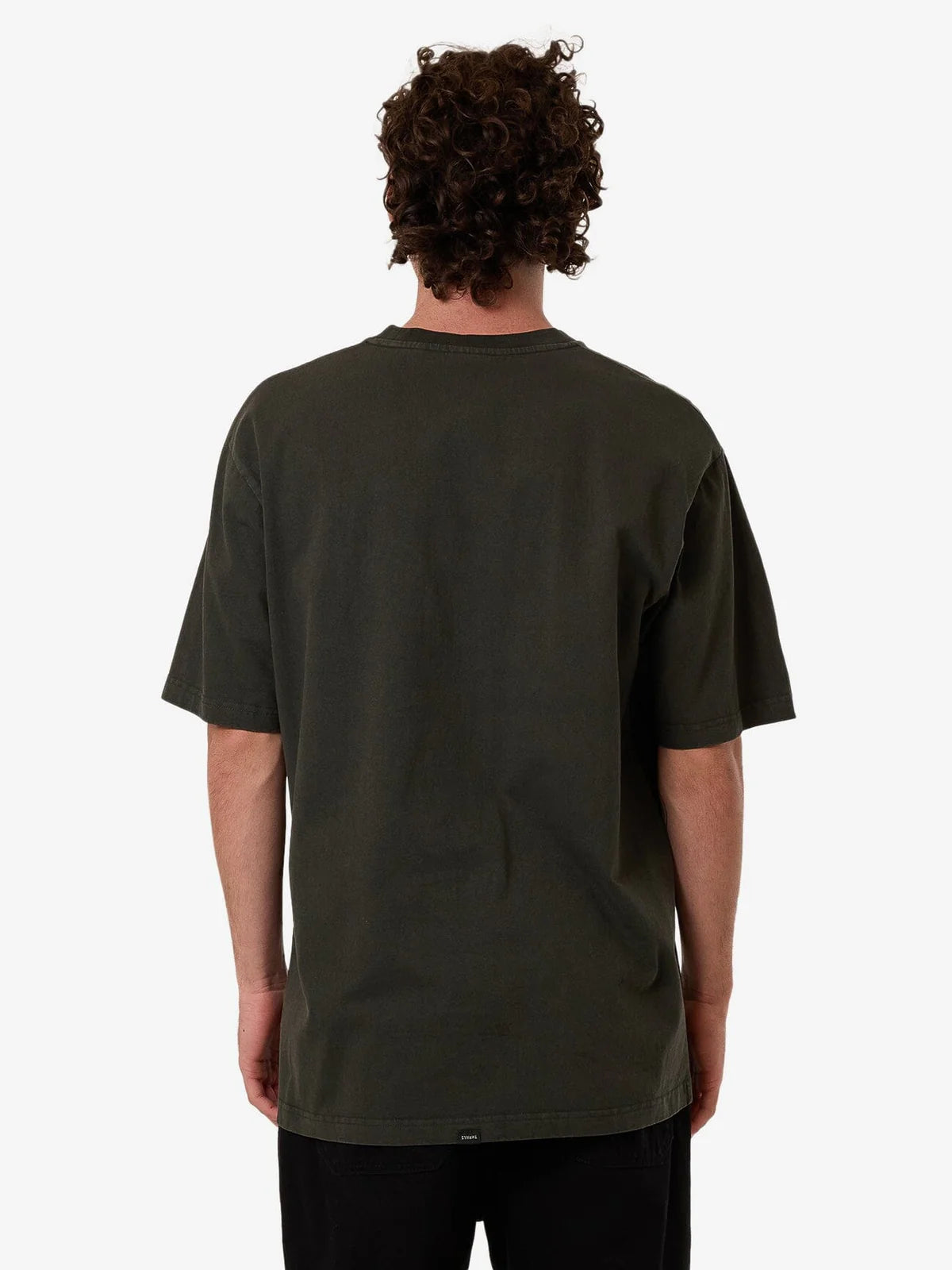 Thrills Solace Of Nature Oversize Fit Tee Oil Green