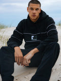 Thrills Hazed Slouch Hood Polar Fleece Black
