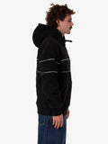 Thrills Hazed Slouch Hood Polar Fleece Black