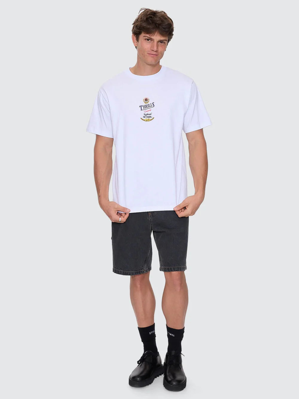 Thrills Against All Odds Merch Fit Tee - White