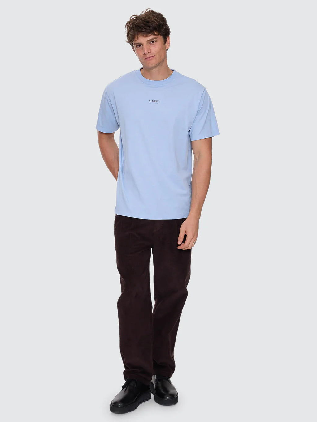 Thrills Minimal Thrills Merch Fit Tee Placid Blue