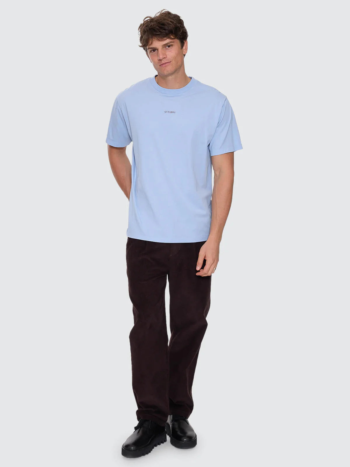 Thrills Minimal Thrills Merch Fit Tee Placid Blue