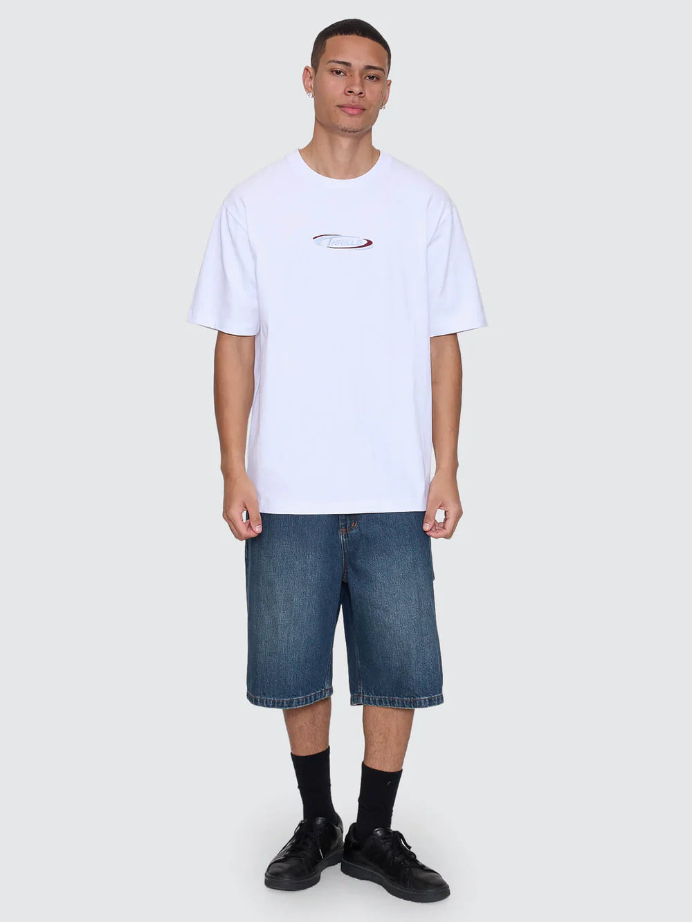 Thrills Spectral Oversize Fit Tee - White