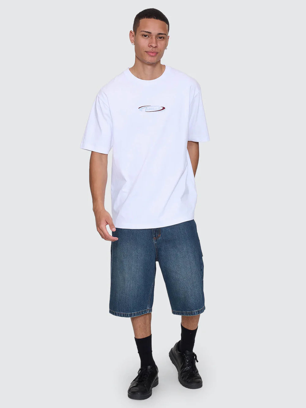 Thrills Spectral Oversize Fit Tee - White