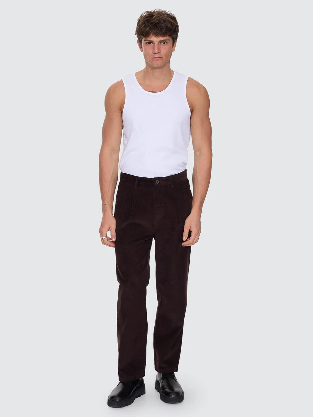Thrills Slacker Cord Chino Pant - Postal Brown