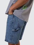 Thrills Slacker Denim Short - Stoned Blues