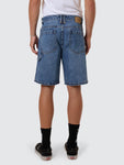 Thrills Slacker Denim Short - Stoned Blues