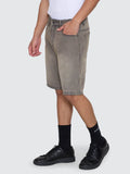 Thrills Slacker Relaxed Denim Short New Grey