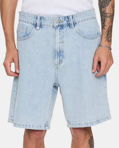 Thrills Slacker Relaxed Denim Short - Serenity Blue