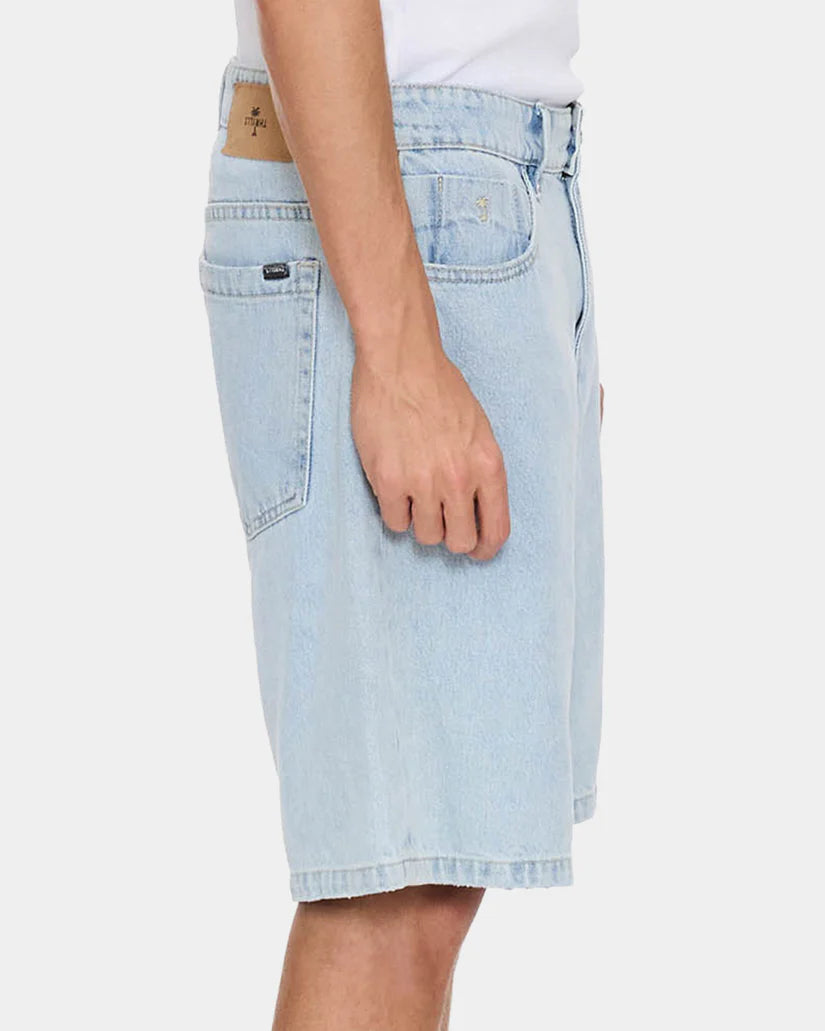 Thrills Slacker Relaxed Denim Short - Serenity Blue
