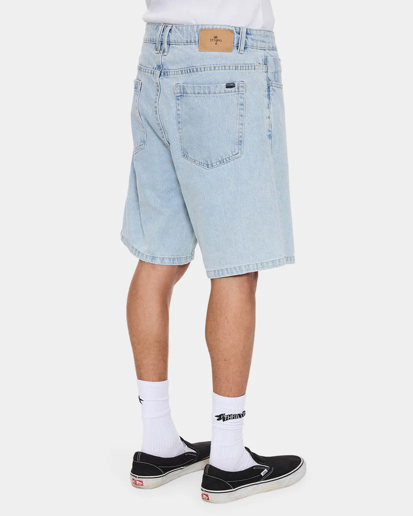 Thrills Slacker Relaxed Denim Short - Serenity Blue