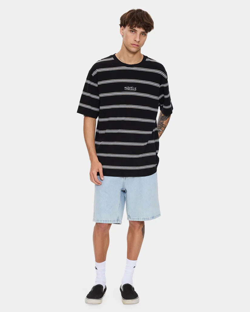 Thrills Slacker Relaxed Denim Short - Serenity Blue