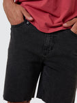 Thrills Bones Denim Short - Ash Black
