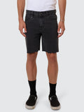 Thrills Bones Denim Short - Ash Black