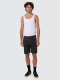 Thrills Bones Denim Short - Ash Black