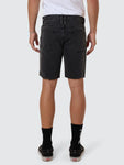 Thrills Bones Denim Short - Ash Black
