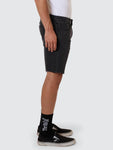 Thrills Bones Denim Short - Ash Black