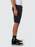 Thrills Bones Denim Short - Ash Black