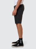 Thrills Bones Denim Short - Ash Black