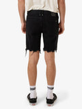 Bones Denim Short  Black Rinse