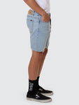 Thrills Bones Denim Short - Dusk